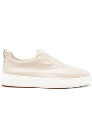 santoni Leather sneakers