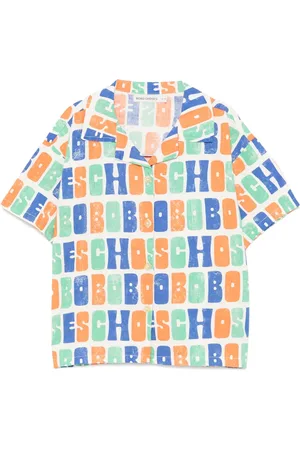 Bobo Choses All-over-logo shirt