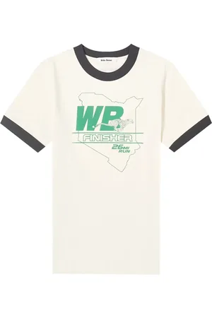 WALES BONNER Pace Ringer Baby "Beige" T-shirt