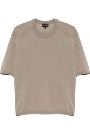 Emporio Armani Fine-ribbed T-shirt