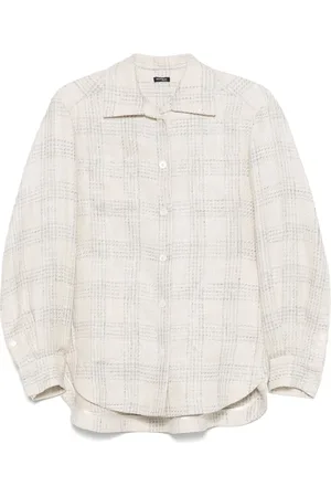 Kiton Checked overshirt