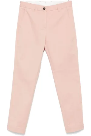 Nine In The Morning Pressed-crease tapered-leg trousers