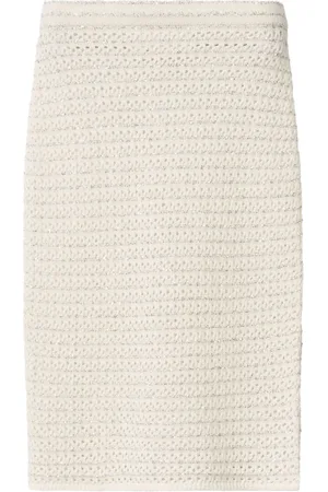 Fabiana Filippi Knitted midi skirt