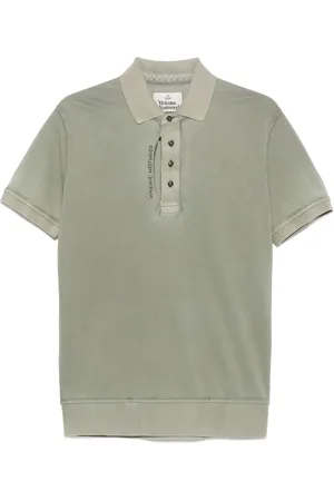 Vivienne Westwood Garment-dyed piqué polo shirt