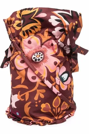 La DoubleJ Floral-print pouch bag