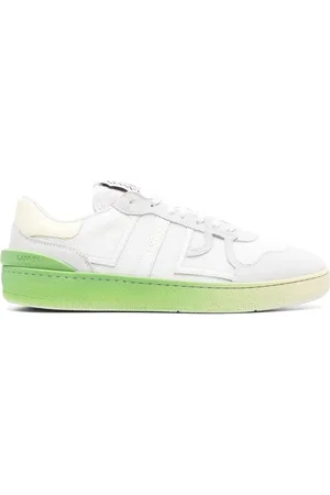 Lanvin Clay panelled sneakers