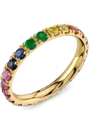 Sydney Evan 14kt yellow Eternity ring