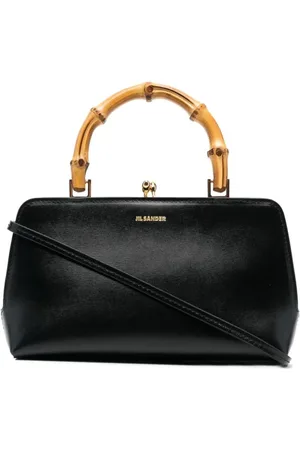 Jil Sander Mini Goji bamboo crossbody bag