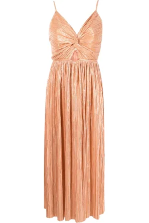 Sabina Musayev Lucca pleated midi dress