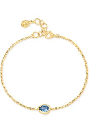 Dower and Hall Pear Chain bracelet