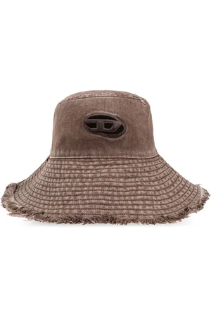 Diesel Embroidered logo bucket hat