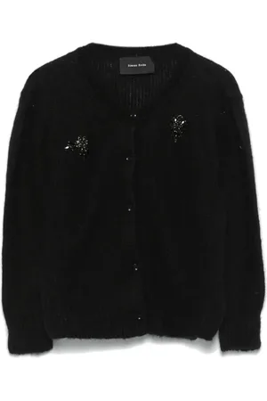 Simone Rocha Crystal-embellished cardigan