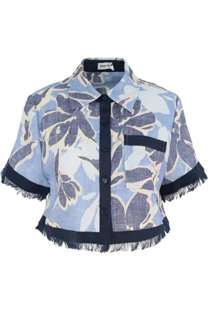 Simkhai Floral-print shirt