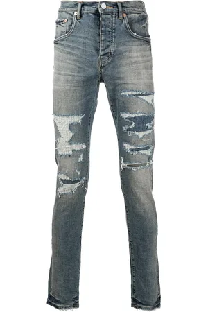 Purple Brand Low-rise slim-fit jeans