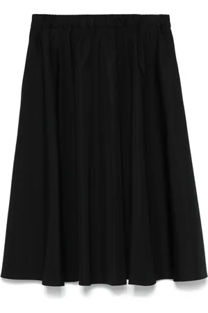 Aspesi Pleated poplin skirt