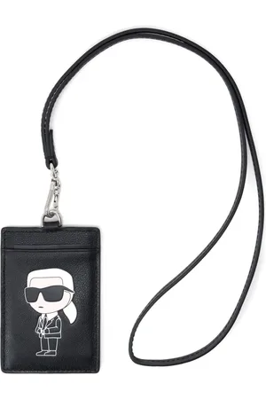 Karl Lagerfeld K/Ikonik 2.0 strap card holder