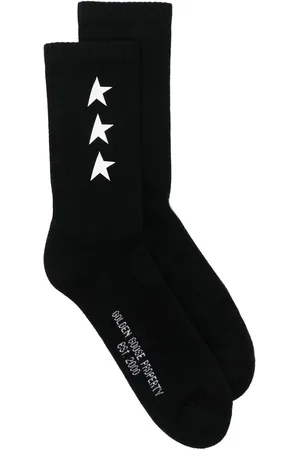 Golden Goose Ribbed star-print socks