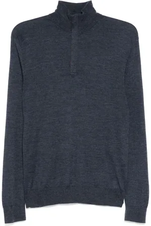N.PEAL Regent FG Half Zip jumper