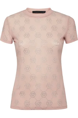 Philipp Plein Pure Monogram Strass T-shirt