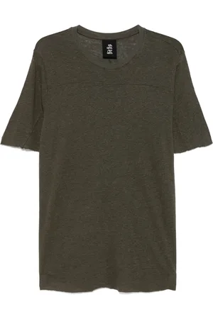 THOM KROM Raw-cut-edge T-shirt