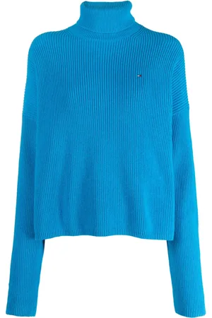 Tommy Hilfiger Roll-neck cotton jumper