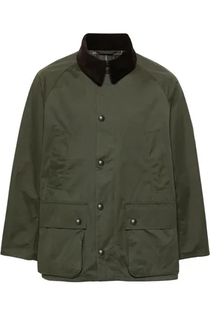 Barbour Bedale contrasting-collar jacket