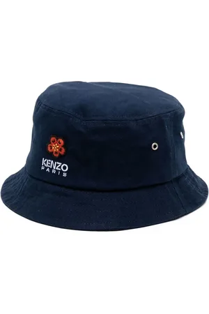 Kenzo Embroidered-logo bucket hat