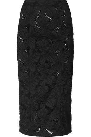 GENNY Floral lace skirt