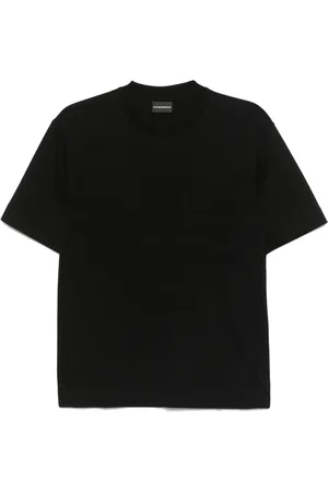 Emporio Armani Logo-print cotton T-shirt