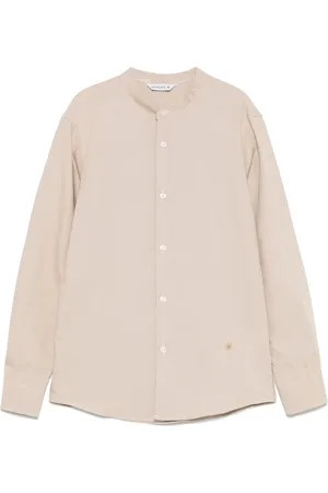 Manuel Ritz Logo-embroidered shirt