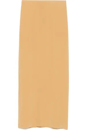 ALYSI Silk midi skirt