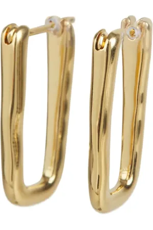 Jil Sander Logo-engraved earrings