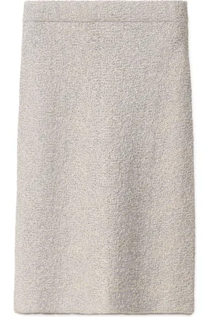 Fabiana Filippi Bouclé midi skirt