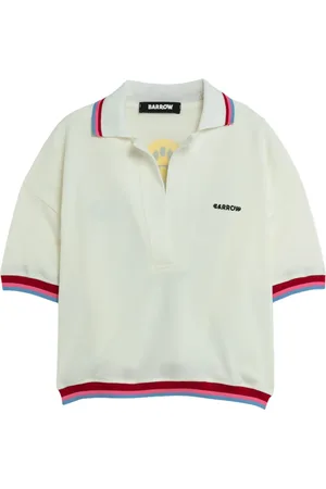 BARROW Stripe trim t-shirt