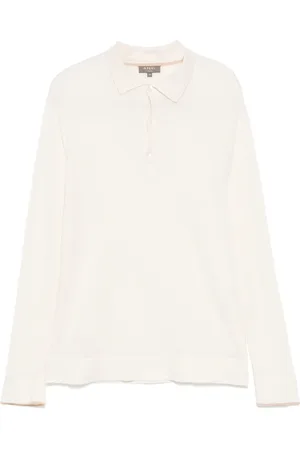 N.PEAL Long sleeves polo shirt