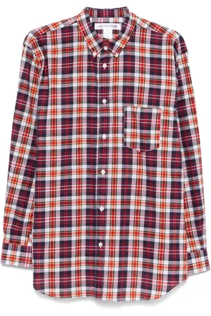 Comme des Garçons Plaid-check shirt