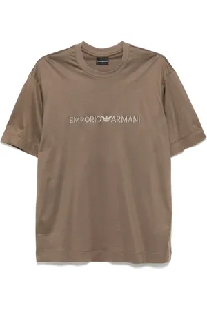 Emporio Armani Embroidered logo t-shirt