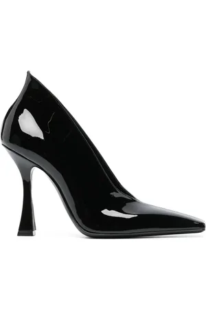Casadei Geraldine 100mm square-toe pumps