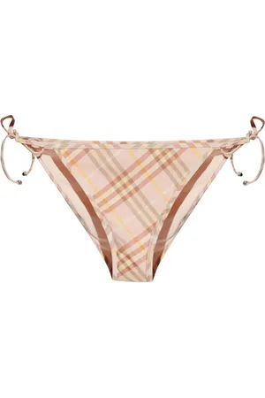 Burberry IP Check bikini bottoms