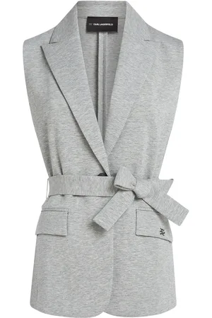 Karl Lagerfeld Belted waistcoat