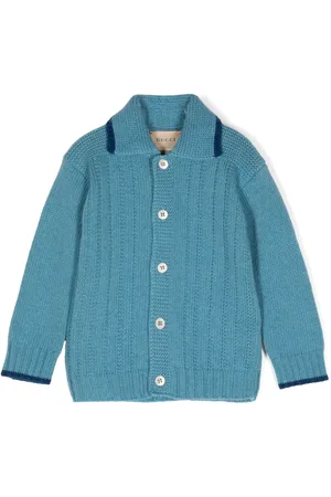 Gucci Raised-logo cardigan