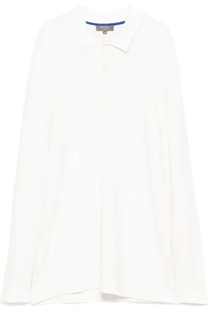 N.PEAL Moss Stitch Polo shirt