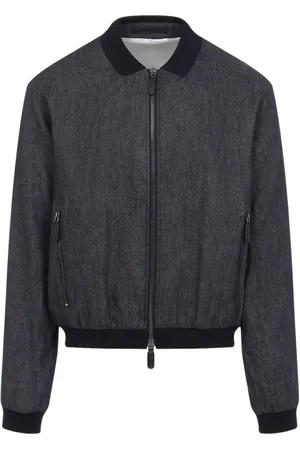 Giorgio Armani Denim bomber jacket