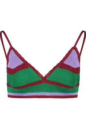 Paula Sard Stripes Knitted bra