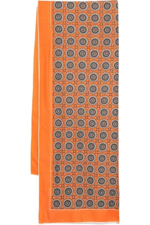 N.PEAL Geometric Pashmina scarf