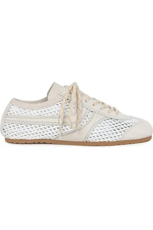 DRIES VAN NOTEN Suede-trimmed sneakers