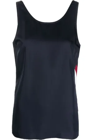 Tommy Hilfiger Logo-tape detail sleeveless top