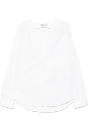 SYSTEM V-neck pullover shirt