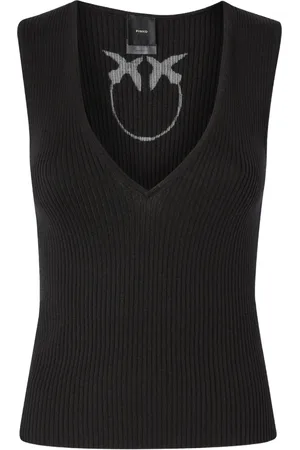 Pinko Ribbed sleeveless top