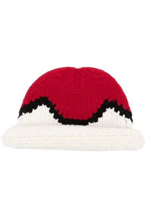 Kenzo Intarsia-knit pattern hat